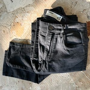 Black Garage High Waisted Skinny Jeans